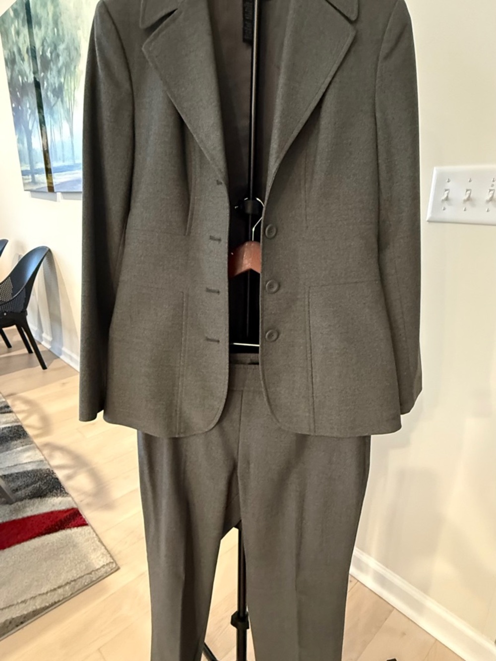 The Limited Stretch Suit – Gray Blazer + Pants | Size Small